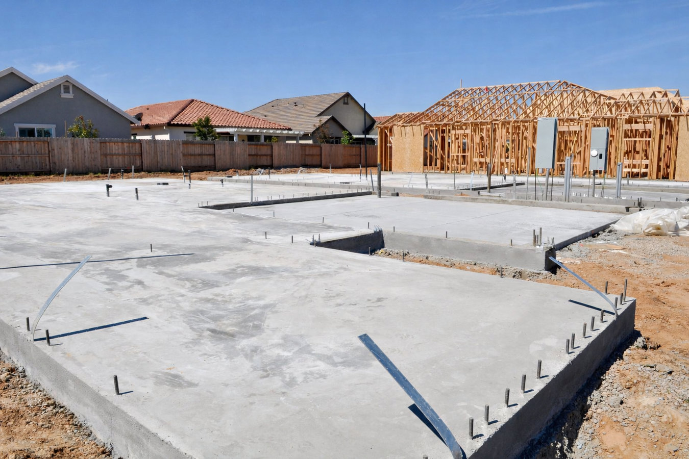 Foundation installation in Sonoma, CA